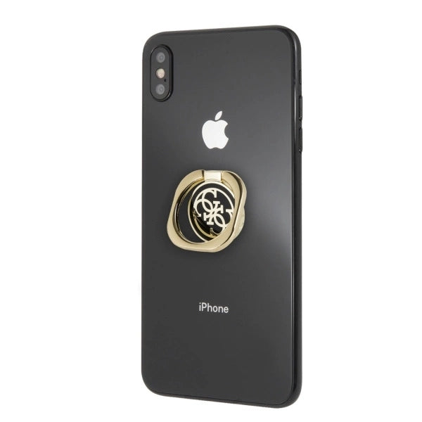 Guess Ring stand GURSEQGBK gold-black /gold &amp; black 4G_0
