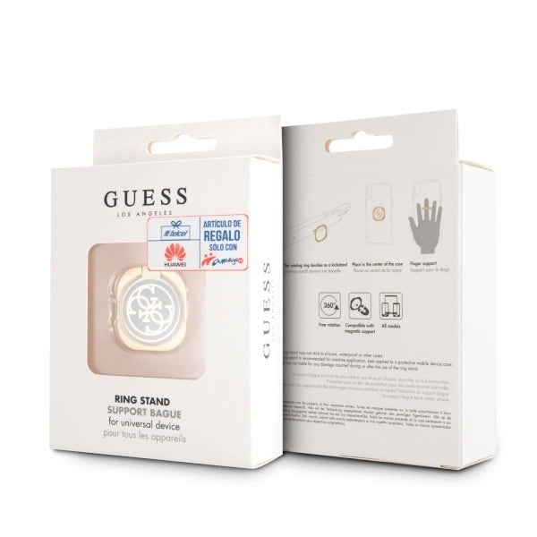 Guess Ring stand GURSEQGBK gold-black /gold &amp; black 4G_1