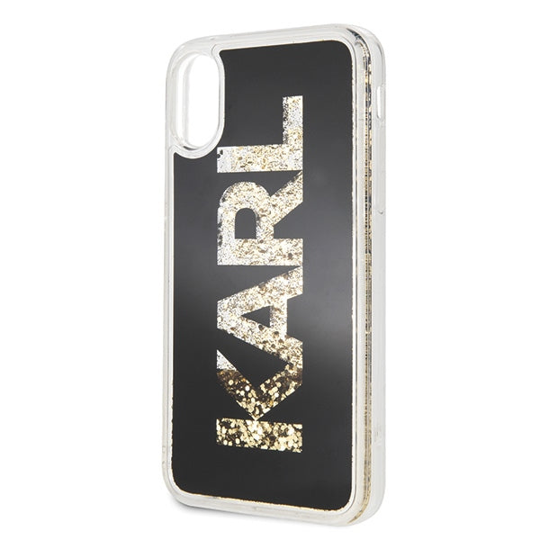 Karl Lagerfeld Karl Logo Glitter iPhone X/Xs Case - Black_2