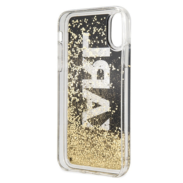 Karl Lagerfeld Karl Logo Glitter iPhone X/Xs Case - Black_3