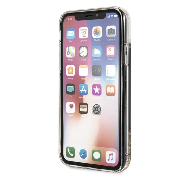 Karl Lagerfeld Karl Logo Glitter iPhone X/Xs Case - Black_5