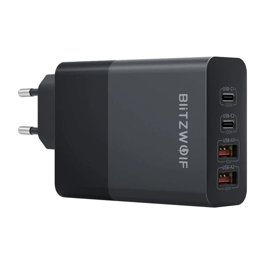 BlitzWolf BW-S29 120W mains charger (black)_0