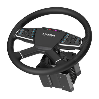 Gaming set - R5 base + TSW truck steering wheel + SRP-Lite pedals + Moza Racing RS071 clamps (PC)_3