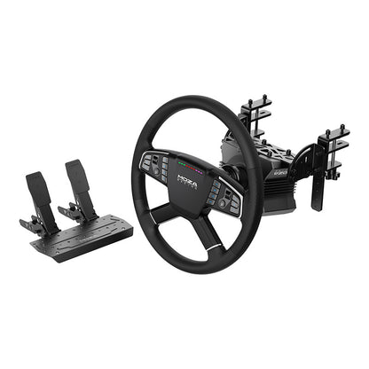 Gaming set - R5 base + TSW truck steering wheel + SRP-Lite pedals + Moza Racing RS071 clamps (PC)_0