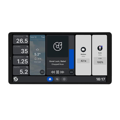Shelly Wall Display X2 WiFi/BLU (White)_0