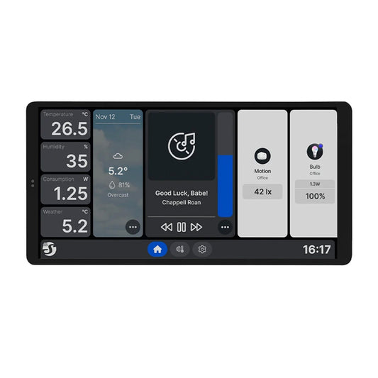Shelly Wall Display X2 WiFi/BLU (White)_0