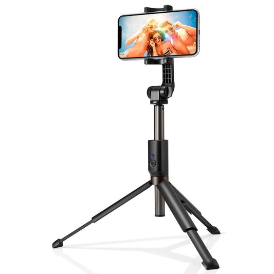 Selfie stick Spigen S540W Bluetooth with tripod - black_0