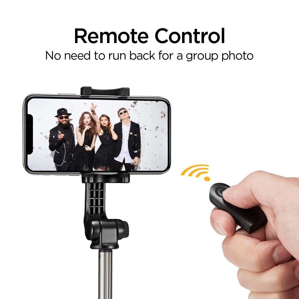 Selfie stick Spigen S540W Bluetooth with tripod - black_38
