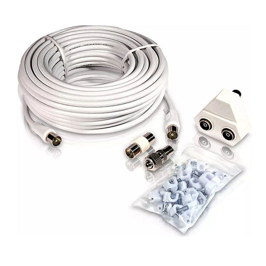 Cabo de antena tv coaxial tipo pal 15m swv2209w/10 philips_0