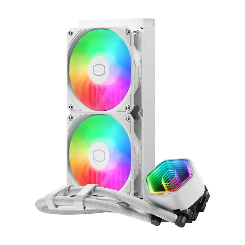 Cooler Master MasterLiquid 240 Core II ARGB / Branco / MLW-D24M-A18PA-RW_1
