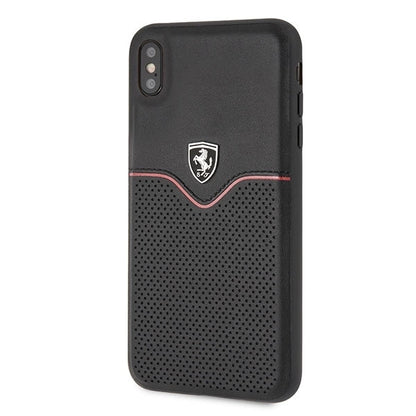 Ferrari Hardcase FEOVEHCI65BK iPhone Xs Max black/black Off Track Victory_1