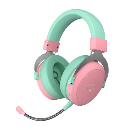 Cooler Master CH351-MC gaming headphones (green-pink)_0