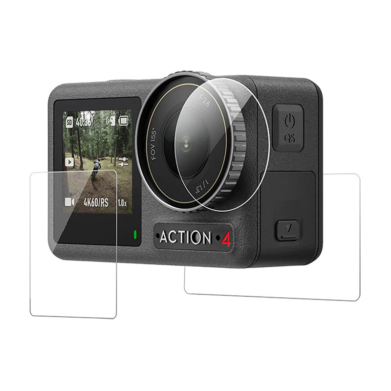 TELESIN tempered glass for DJI Osmo Action 5/4/3_1