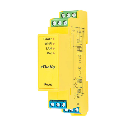 Shelly RGBWW Pro WiFi 5-Channel DIN Rail Lighting Controller_0