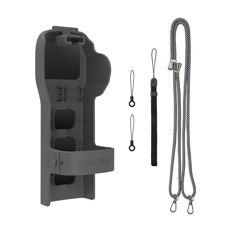Sunnylife protective case with strap and lanyard for Osmo Pocket 3 (gray)_0