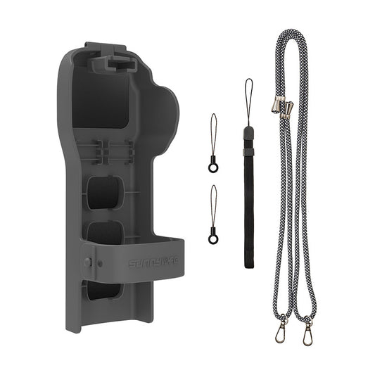 Sunnylife protective case with strap and lanyard for Osmo Pocket 3 (gray)_0