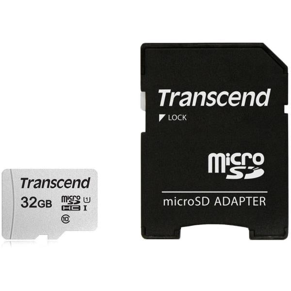 Transcend microSDHC 300S-A  32GB Class 10 UHS-I U1_0