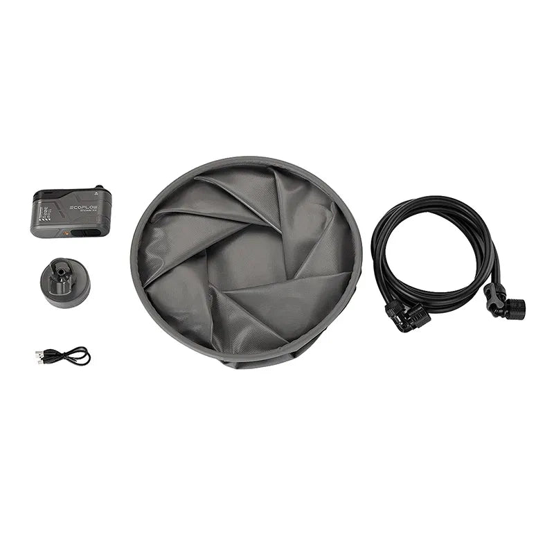 Kit de Duche EcoFlow / Preto / EFA-SHOWERKIT_5