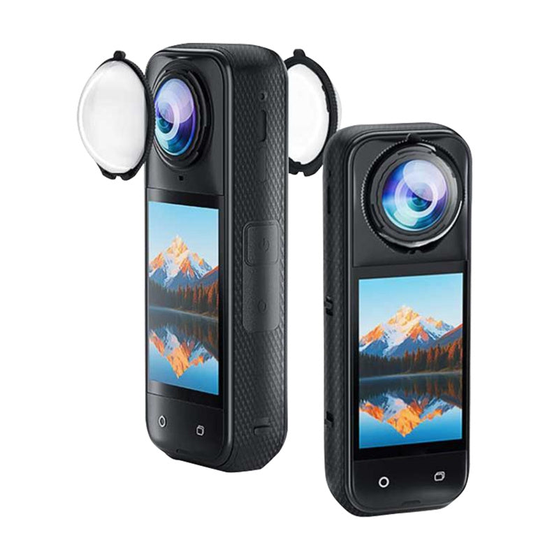 Puluz lens hoods for Insta360 X5 camera_1