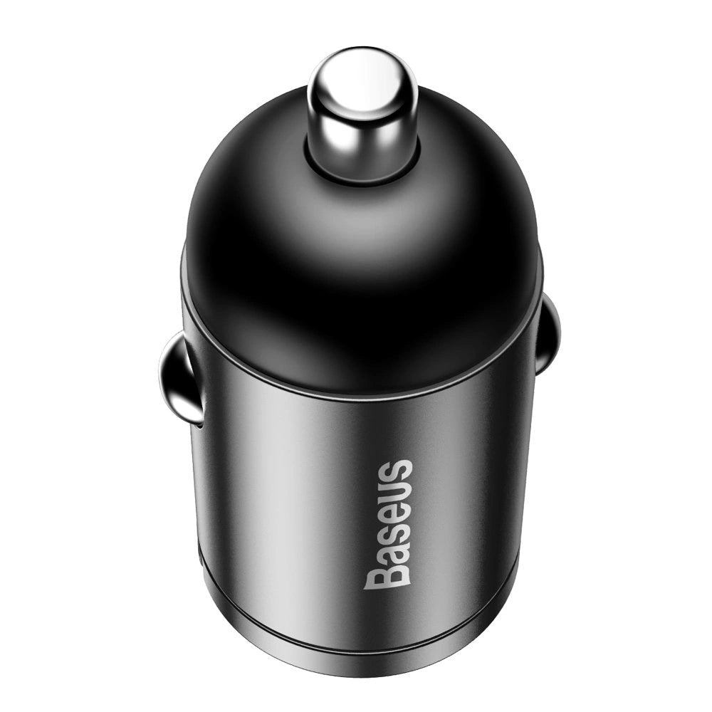 Baseus Tiny Star Mini Quick Charge Car Charger USB Port 30W Grey_12