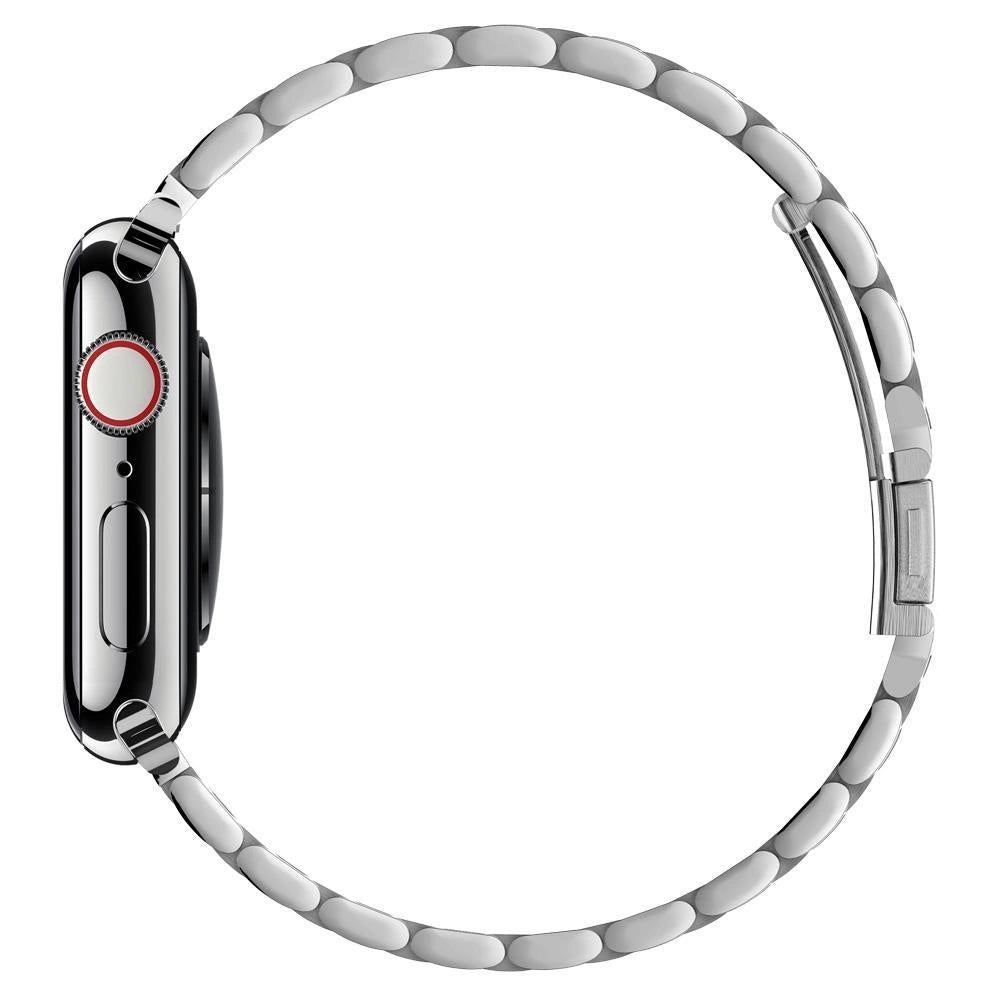 Spigen Modern Fit Band for Apple Watch 4/5/6/7/8/9/SE/Ultra (42/44/45/49 mm) - Silver_4