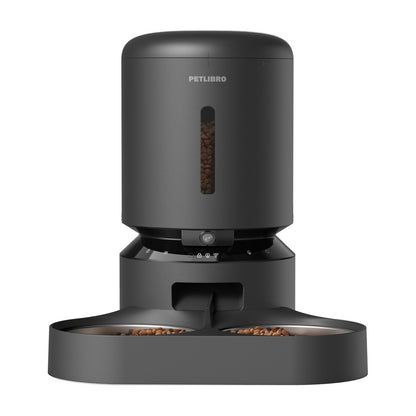 Petlibro Granary camera food dispenser with double bowl, 5L (black)_1