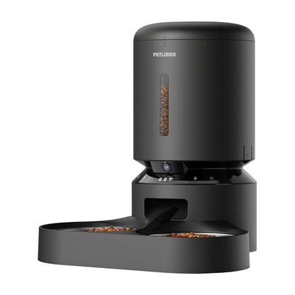 Petlibro Granary camera food dispenser with double bowl, 5L (black)_2