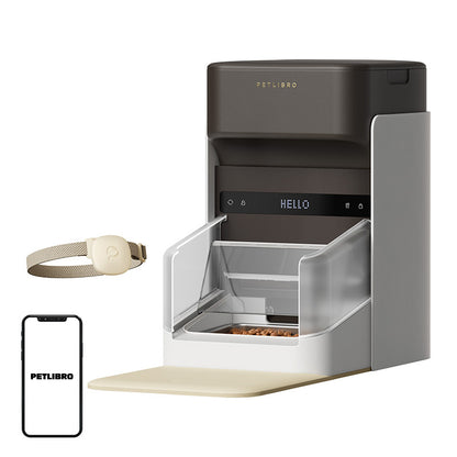 Petlibro RFID smart food dispenser with collar, 3L_0