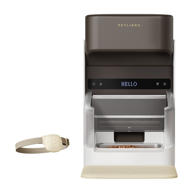 Petlibro RFID smart food dispenser with collar, 3L_2