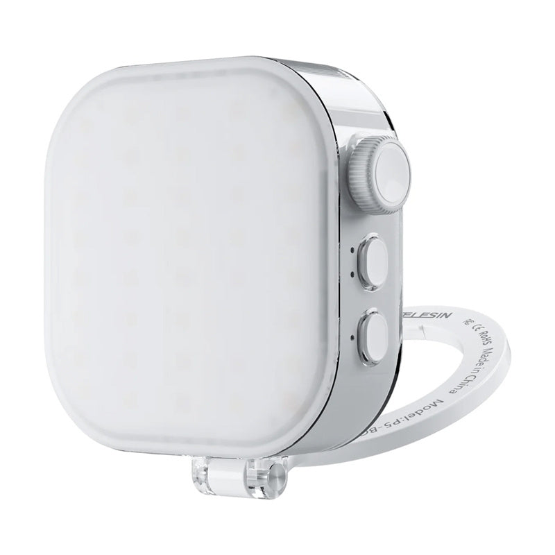 Ice Cube Telesin selfie light with phone holder_0