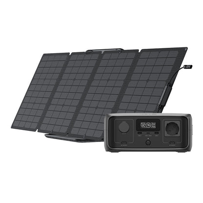 Set: EcoFlow River 3 power station + 110W photovoltaic panel._0