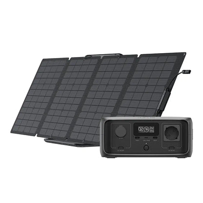 Set: EcoFlow River 3 UPS power station + 110W photovoltaic panel._7
