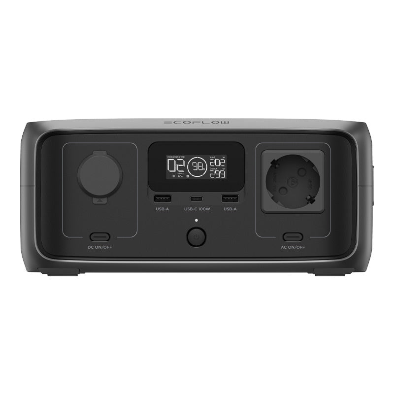 Set: EcoFlow River 3 UPS power station + 110W photovoltaic panel._1