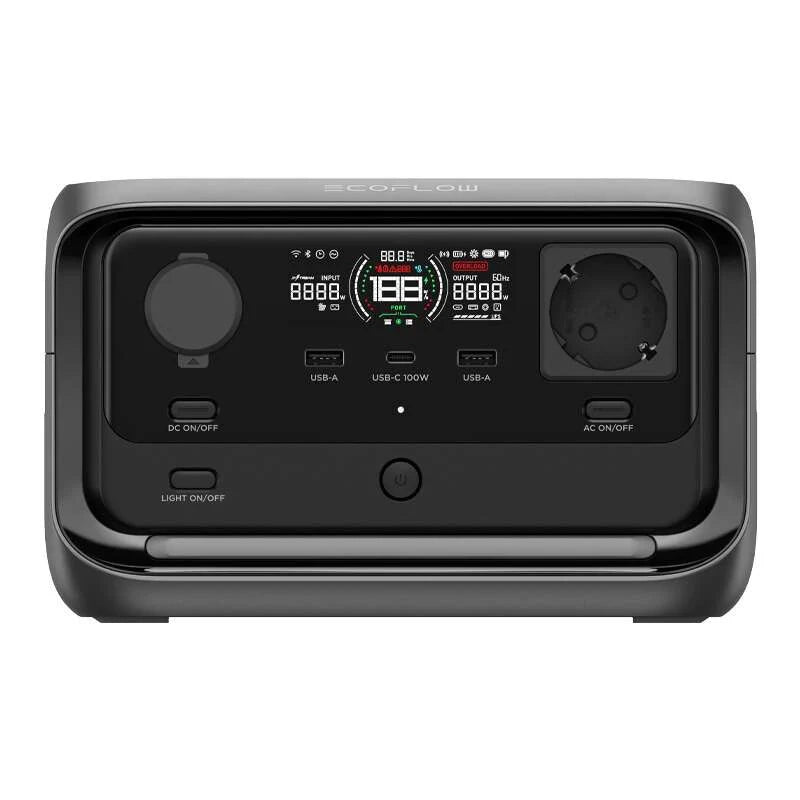 Bundle: Power station EcoFlow River 3 Plus + portable solar panel 160W_1