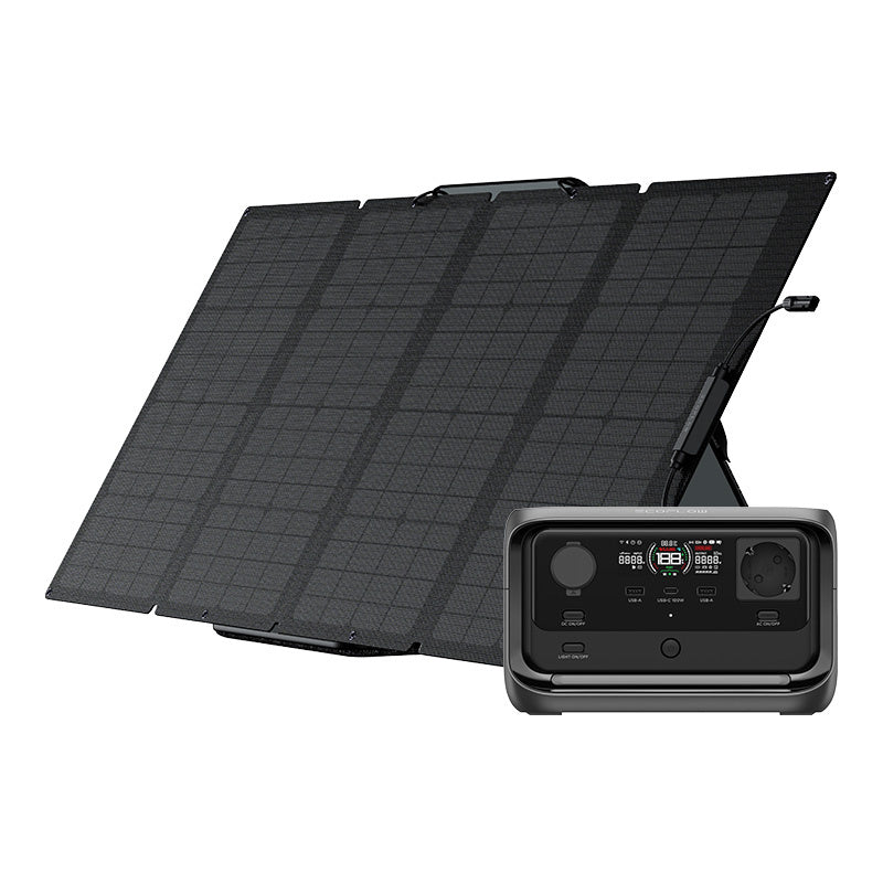 Bundle: Power station EcoFlow River 3 Plus + portable solar panel 160W_9