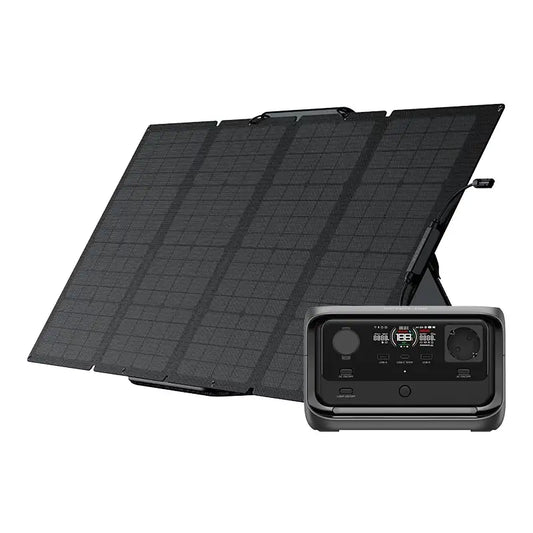 Bundle: Power station EcoFlow River 3 Plus + portable solar panel 160W_0