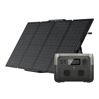 Bundle: Power station EcoFlow River 2 Max + portable solar panel 160W_0