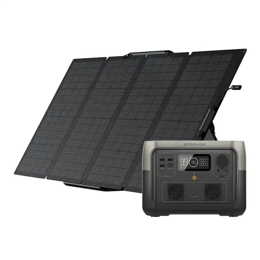 Bundle: Power station EcoFlow River 2 Max + portable solar panel 160W_0