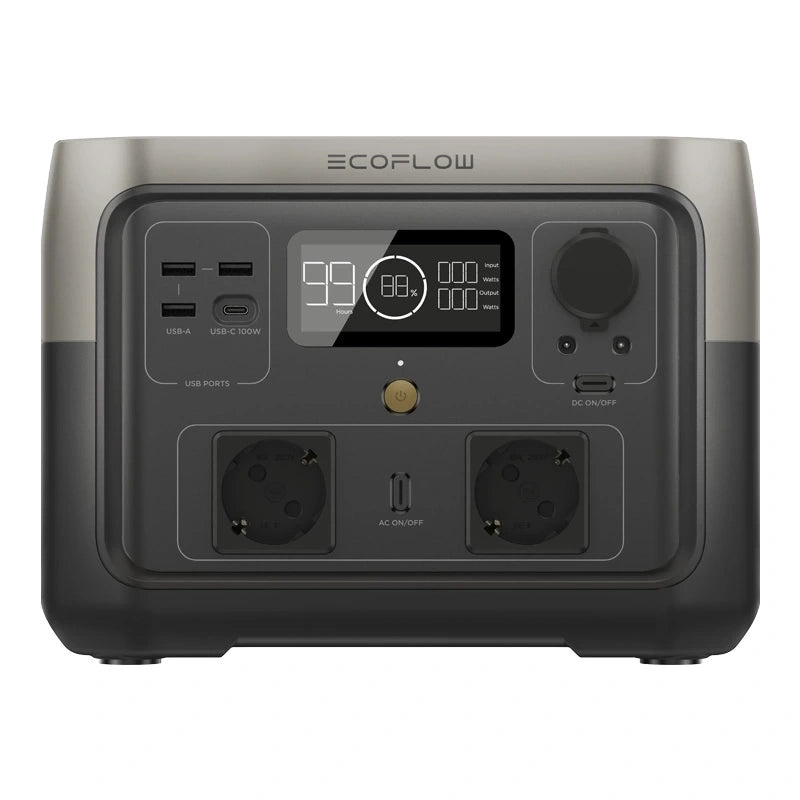 Bundle: Power station EcoFlow River 2 Max + portable solar panel 160W_1