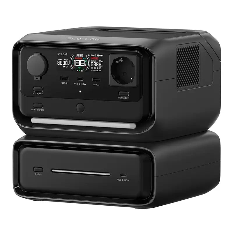 Set: EcoFlow River 3 Max power station + 160W photovoltaic panel._9