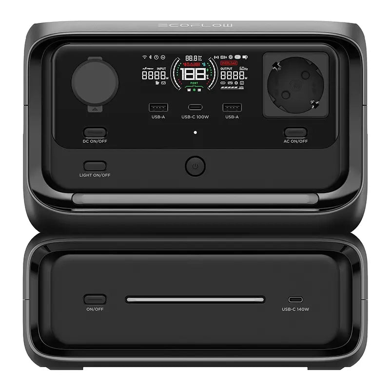 Set: EcoFlow River 3 Max power station + 160W photovoltaic panel._8
