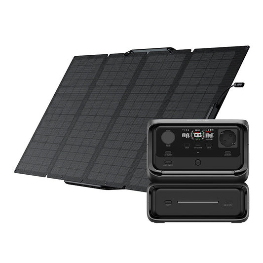 Set: EcoFlow River 3 Max power station + 160W photovoltaic panel._0