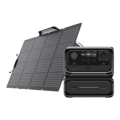 Bundle: Power station EcoFlow River 3 Max + portable solar panel 220W_0