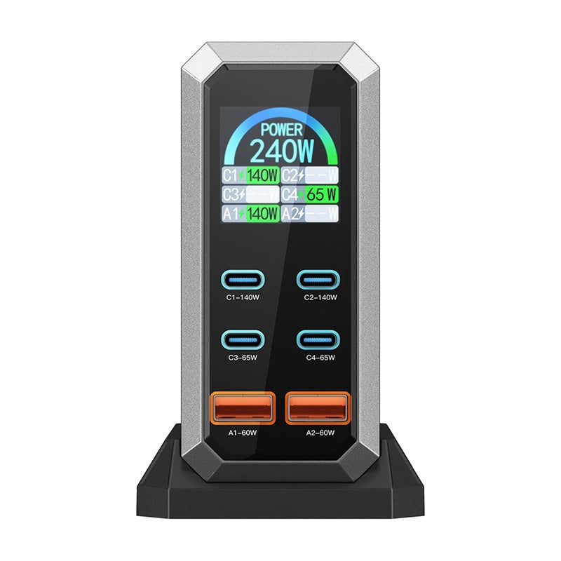 Blitzwolf BW-S31 2xUSB-A, 4xUSB-C, PD, 240W network charger._3