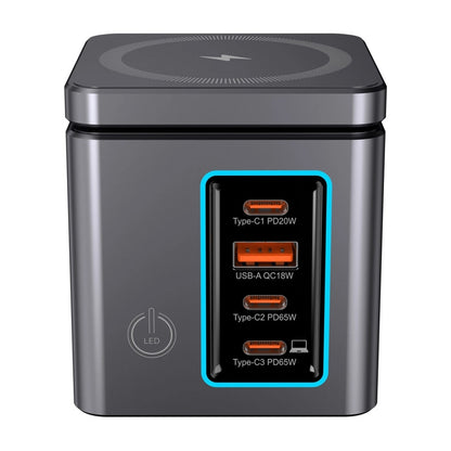 Blitzwolf BW-i113 GaN, USB-A, 3xUSB-C, 105W mains charger_2