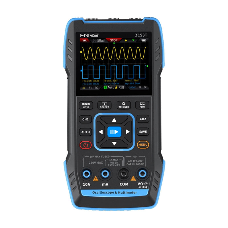 FNIRSI 2C53T portable 3in1 oscilloscope multimeter signal generator_0