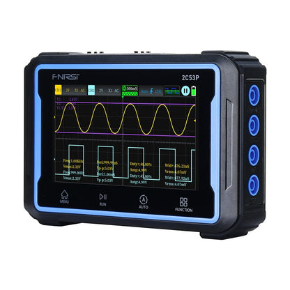 Portable 3-in-1 FNIRSI 2C53P 4.3" touchscreen oscilloscope_1