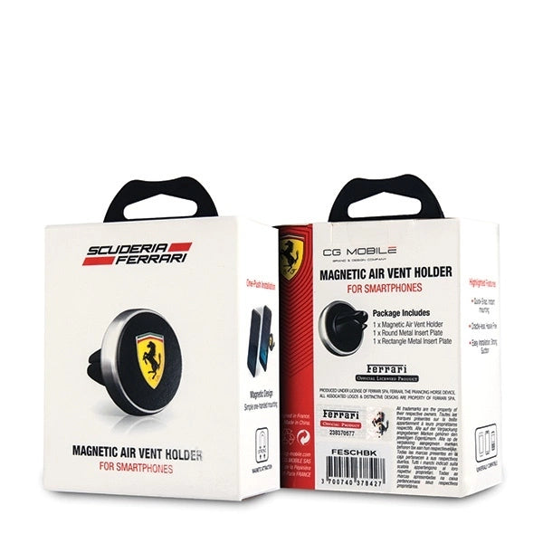 Ferrari magnetic holder FESCHBK for grille black/black_2