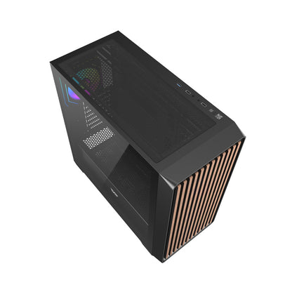 Darkflash DS900WD ATX computer case (black) + 4 fans_2