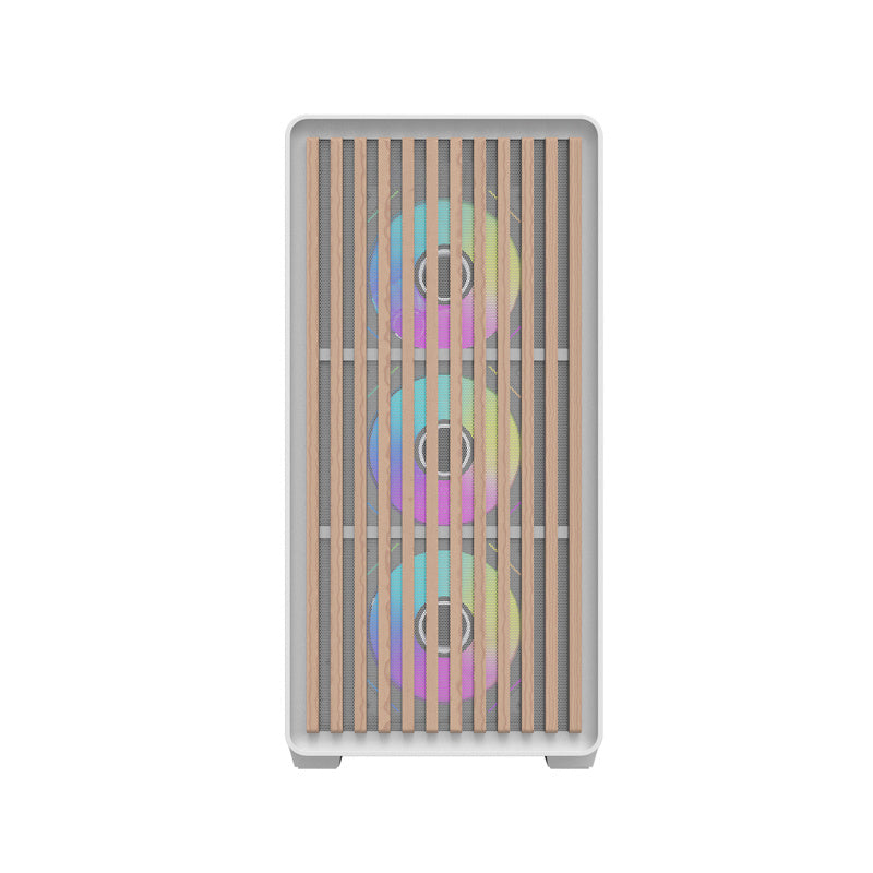 Darkflash DS900WD ATX computer case (White) + 4 fans_5